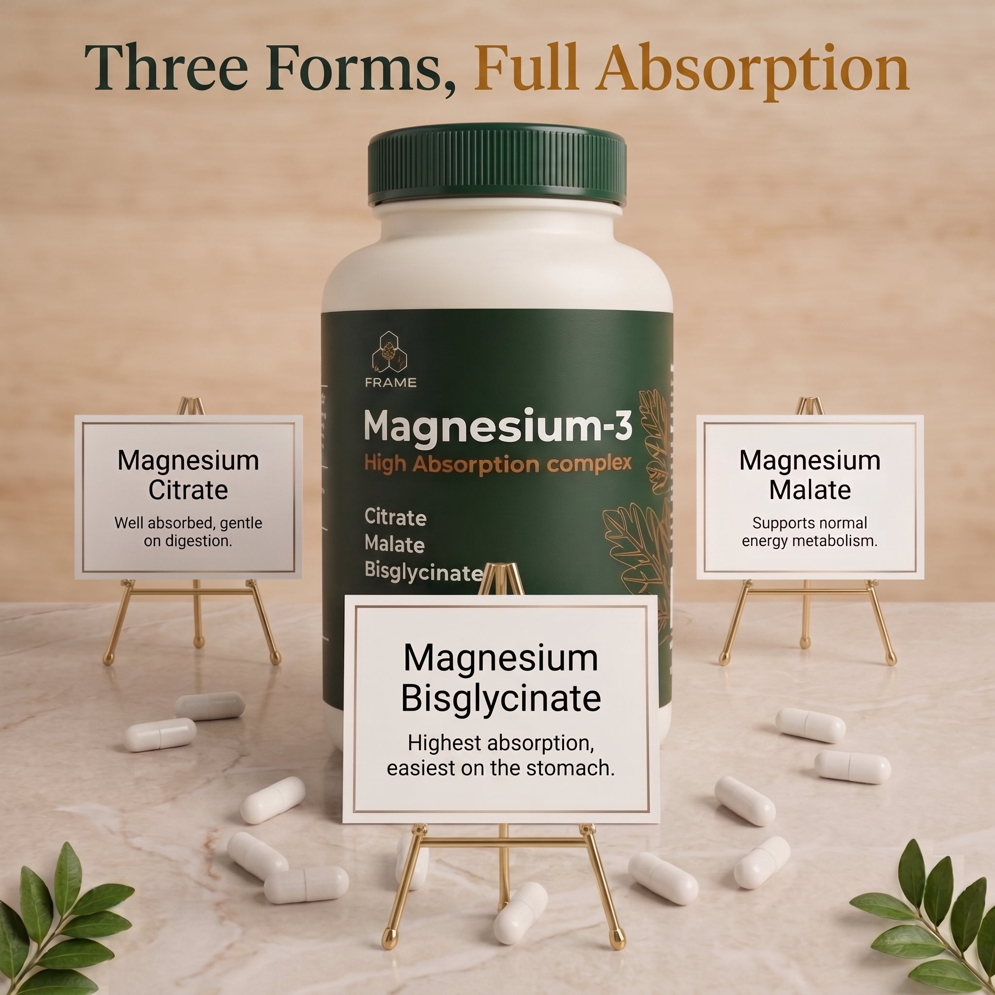 FRAME™ | Magnesium 3 in 1 Complex